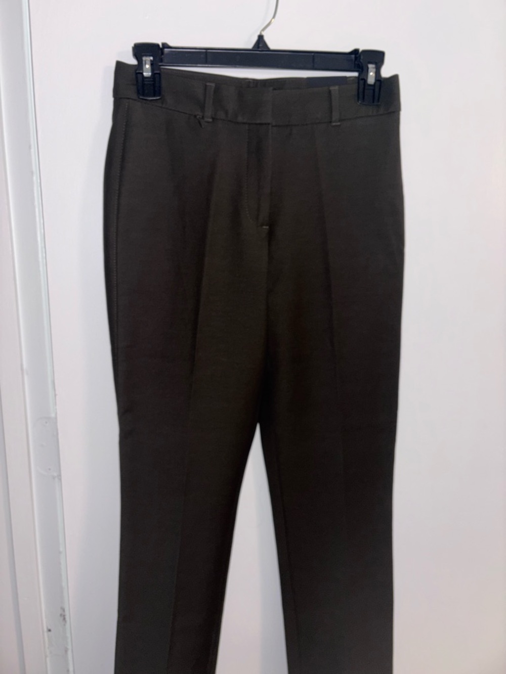 White House Black Market Women's Olive Green Tailored Trousers
